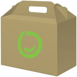 Geschenkdoos met handvat