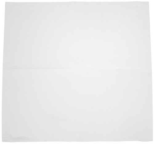 Lunchservet wit 330 x 330 mm 1 laags 1/4 vouw (5000 stuks)-2