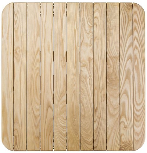 Bolero vierkante essen en aluminium tafel 70cm-2