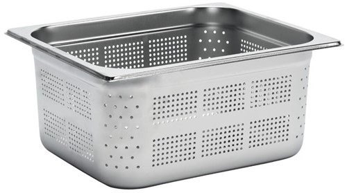 Gastro M geperforeerde RVS GN 1/2 bak 15cm diep