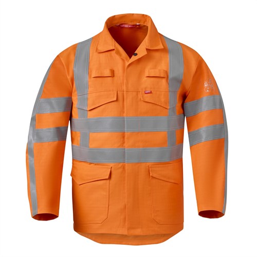 Havep - Werkjas Multinorm RWS, fluo oranje, Heren, maat S