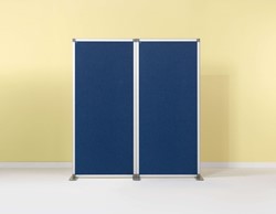 Smit Visual - Scheidingswand prikbord, dubbelzijdig AK007, Blauw-paars