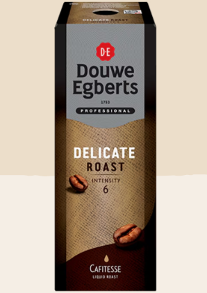 Cafitesse koffie, delicate roast, intensiteit 6, 2 x 1,25L