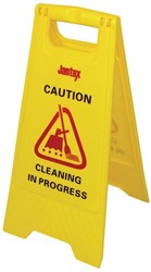 Jantex waarschuwingsbord "Cleaning in progress"