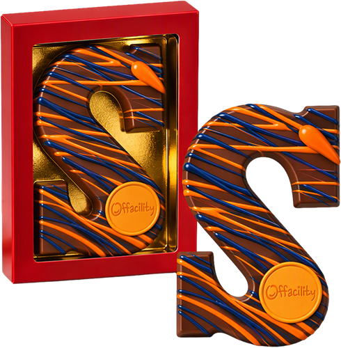 Luxe Chocoladeletter van IJssalon Kees