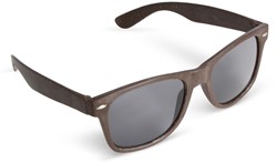 Zonnebril Justin koffievezel UV400 - Natuur