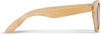 Justin bamboe zonnebril UV400 - Natuur-3