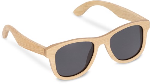 Justin bamboe zonnebril UV400 - Natuur