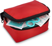 Eerste hulp set 16-delig Fuji - Rood