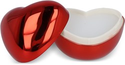 Metallic lippenbalsem in hartvorm - Rood
