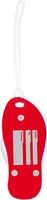 Bagagelabel slipper - Rood-3