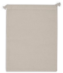 Herbruikbaar groente & fruit zakje OEKO-TEX® katoen ecru 25x30cm - Ecru