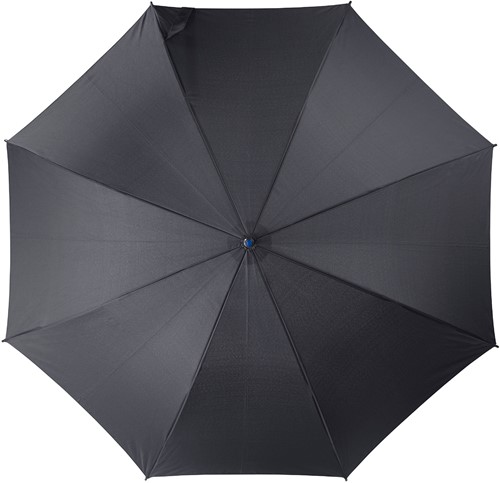 Stokparaplu 23” auto open - Zwart / Blauw-3