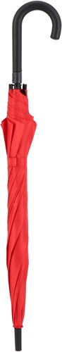 Verdure 190T Pongee 23" Winddichte haakparaplu Auto open - Rood-2
