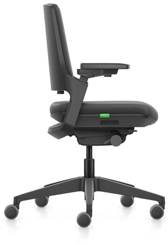 Se7en Bureaustoel LX004 Premium Zwart-2