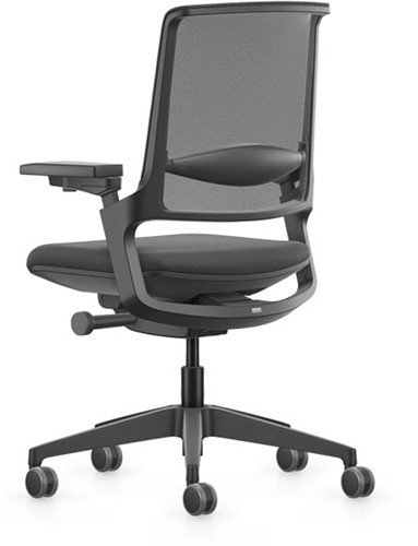 Se7en Bureaustoel LX005 Premium Zwart-3