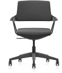 Se7en Bureaustoel LX007 Comfort Zwart