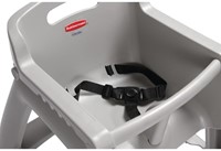 Rubbermaid stevige kinderstoel grijs-3