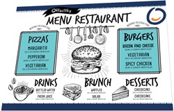 Placemat menukaarten