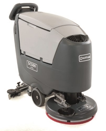 Nilfisk Schrobzuigautomaat met toebehoren - SCRUBBER SC500