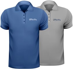 Basic polo met korte mouwen