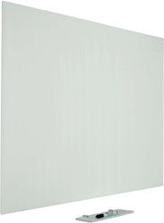 Smit Visual - Glasbord Premium, verborgen ophang, magneethoudend, wit, In verschillende formaten