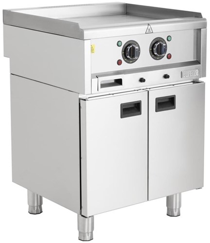 Buffalo 600-Serie Zelfstandige Elektrische Bakplaat 600mm