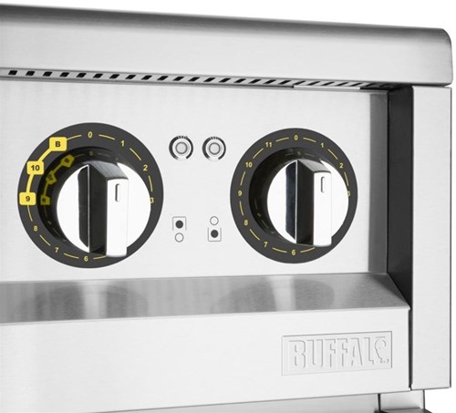 Buffalo 600-Serie 4-Zone Vrijstaande Inductiekookplaat 2X 3Kw-2