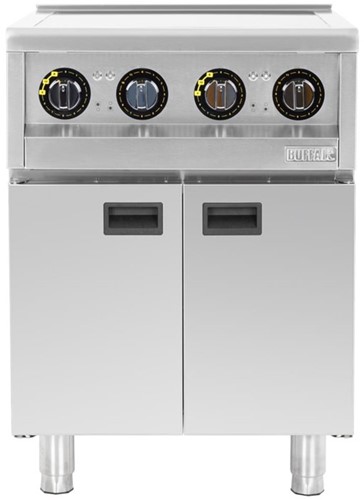 Buffalo 600-Serie 4-Zone Vrijstaande Inductiekookplaat 2X 3Kw-3