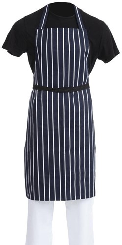 Whites Butchers gestreepte koksbuis blauw/wit (5 stuks)-2