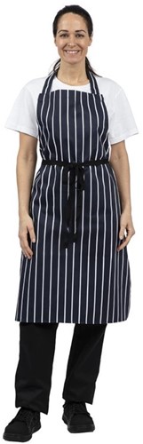Whites Butchers gestreepte koksbuis blauw/wit (5 stuks)-3