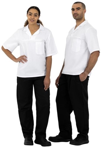Whites Vegas Chef Broeken Polykatoen Zwart M (5 stuks)-2
