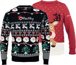 Kersttruien met je bedrijfslogo