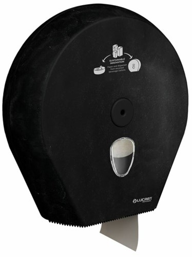 Lucart Econatural Jumbo toiletpapier dispenser Alpe zwart