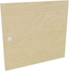 Camille melamine deur 1 locker zonder postgleuf deur met sleutelslot mg