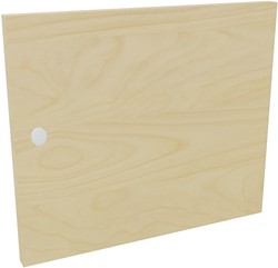 Camille melamine deur 1 locker met postgleuf deur met sleutelslot mg