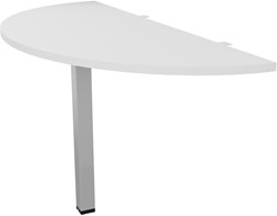 Aanbouw b142xd60cm-mg blad-2vierkante poten afw sa