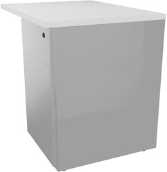 Idol rechthoekige aanbouwtafel 80 x d. 60 op dr. lblok mg sa