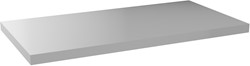 Armand legbord metal b. 80 hagmappen voor mela cup'd b80 d43,2cm sa - metaal-grijs