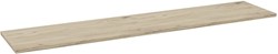Decoratief mela topblad b2000 voor garderobe mela b100 d43,2cm r3 - hout-brunswick eik