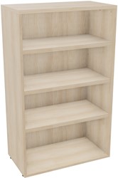 Armand mela kast zonder deuren b800 h1335 d432 top gematc.met lichaam 3 legborden rz - hout-lakeland acacia