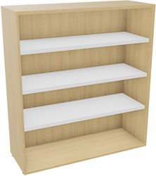 Armand mela kast zonder deuren b1200 h1335 d432 top gematc.met lichaam 3 legborden r1 - hout-naturel eiken