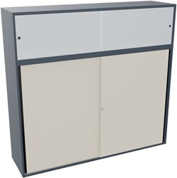 Armand baliemeubel scheidingh156xb165xd43,2cm - 3 legbord r6 n5 sg - hout-poseidon blauw/hout-linnen