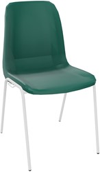 Meeting+ stoel 4p anti vuur polypro schel zonder koppelstuk