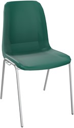 Meeting+ stoel 4p anti vuur polypro schel zonder koppelstuk