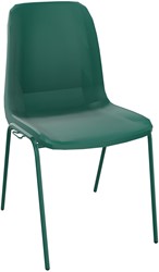 Meeting+ stoel 4p anti vuur polypro schel zonder koppelstuk