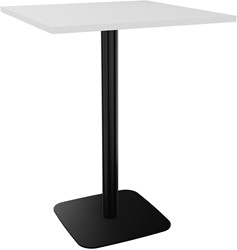 Vierkante statafel b80xd80cm - centrale poot mg sa