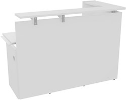 Greta sta hoekmodule eindmodule links l160xd80xh113,5 hoek linksmg mg