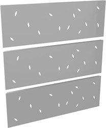 3 bekleding geperforeerd blad voor hoge modules b80cm sa