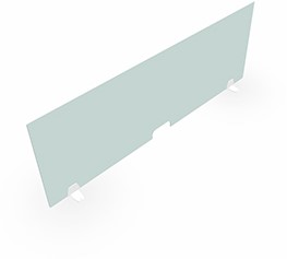 2 zitbanken spe hoge rug - h. 128cm
